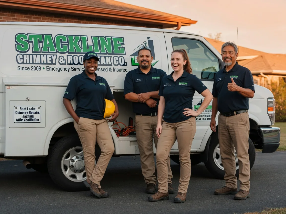 Chimney flashing repair company in Renton, WA